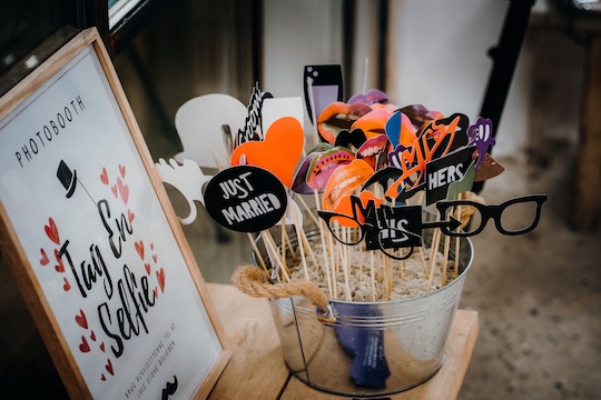 accessoires voor een photobooth